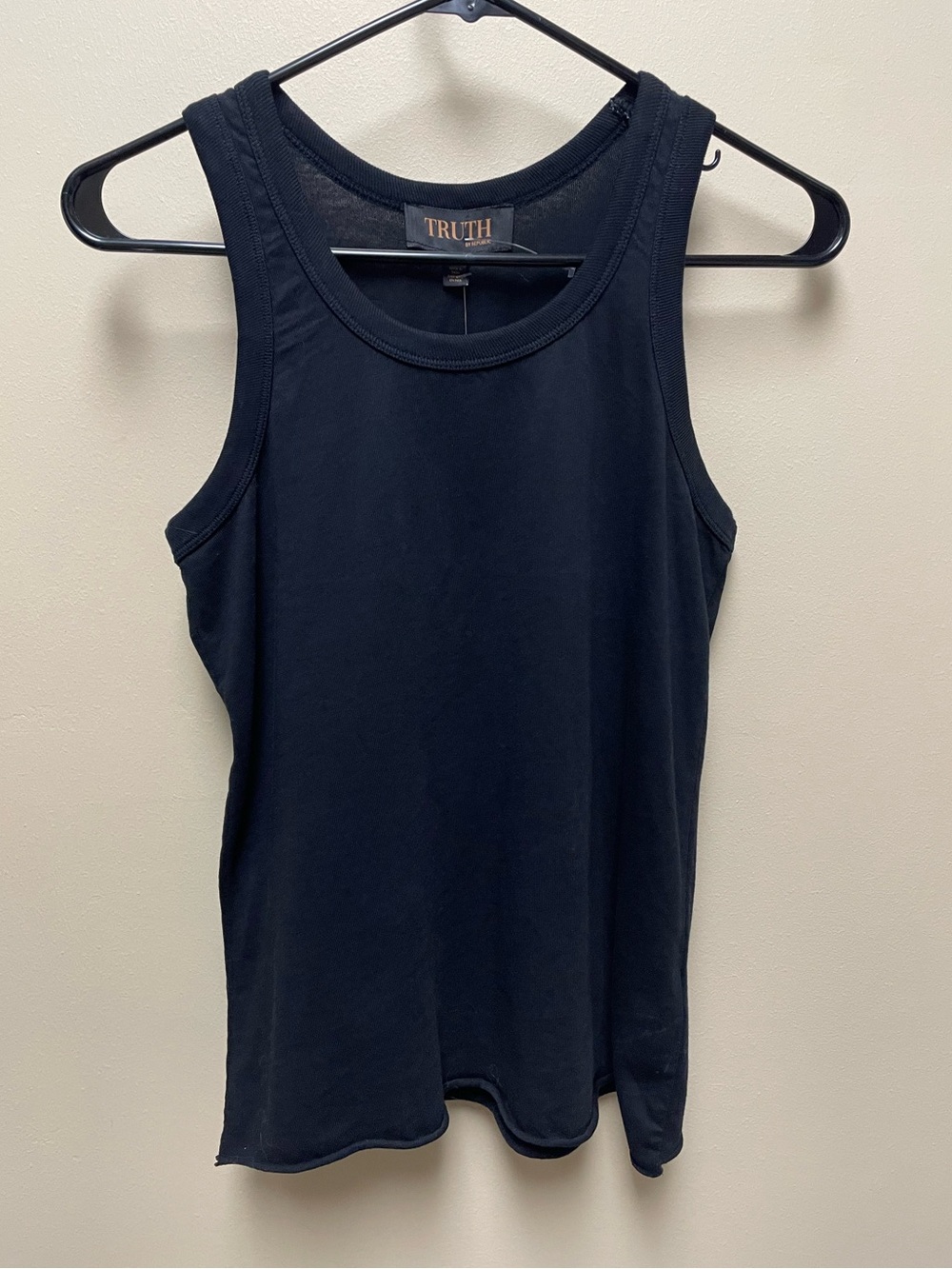 TRUTH Black Tank Top